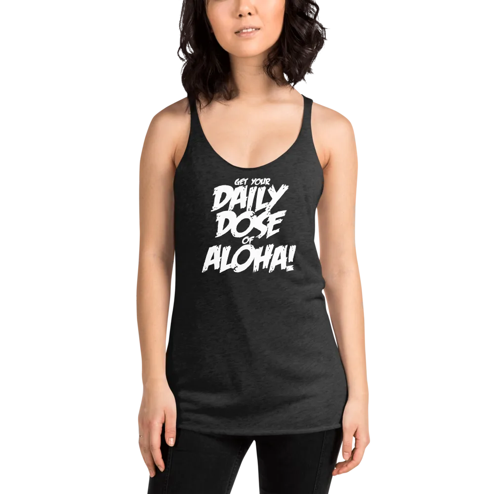 Aloha Tribe Daily Dose Womens Racerback Tank