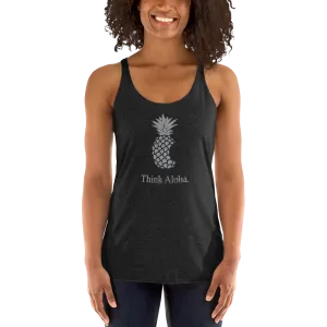Aloha Tribe Think Aloha Womens Racerback Tank