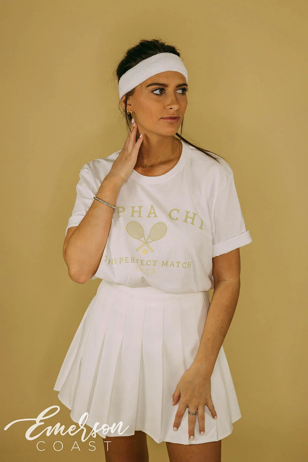 Alpha Chi The Perfect Match Bid Day Tee