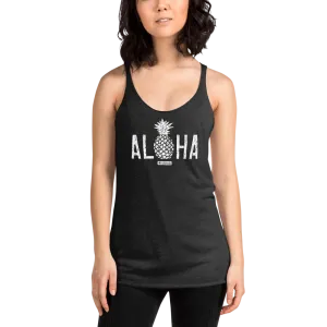 Alter Ego Aloha Pineapple Womens Racerback Tank
