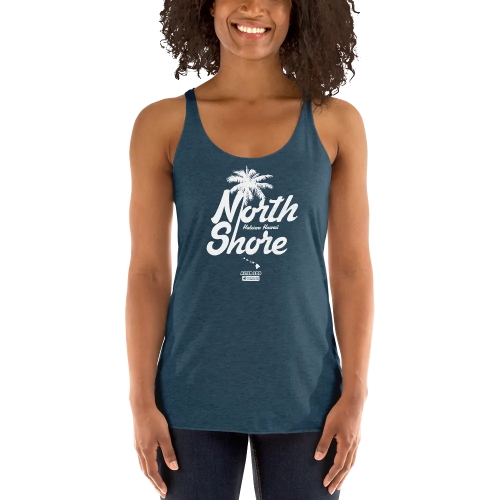 Alter Ego North Shore Palm Tree Womens Racerback Tank
