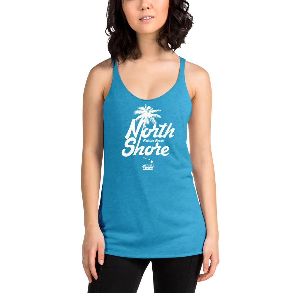 Alter Ego North Shore Palm Tree Womens Racerback Tank