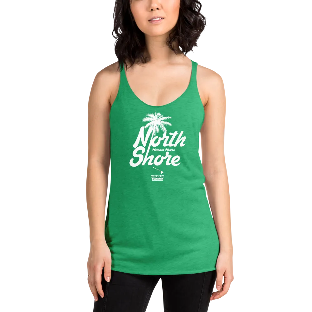 Alter Ego North Shore Palm Tree Womens Racerback Tank