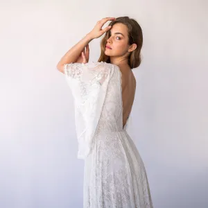 Angel Sleeves Pearly Dress #1468