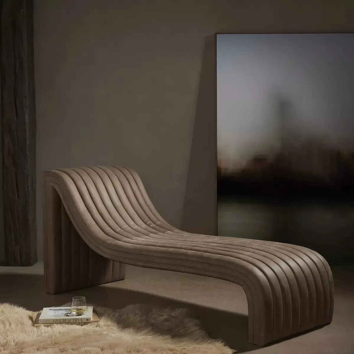 Augustine Chaise Lounge - Palermo Drift