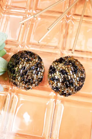 Ballroom Beauty Goldtone Earrings