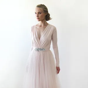 Beaded Fabric Sash #4003