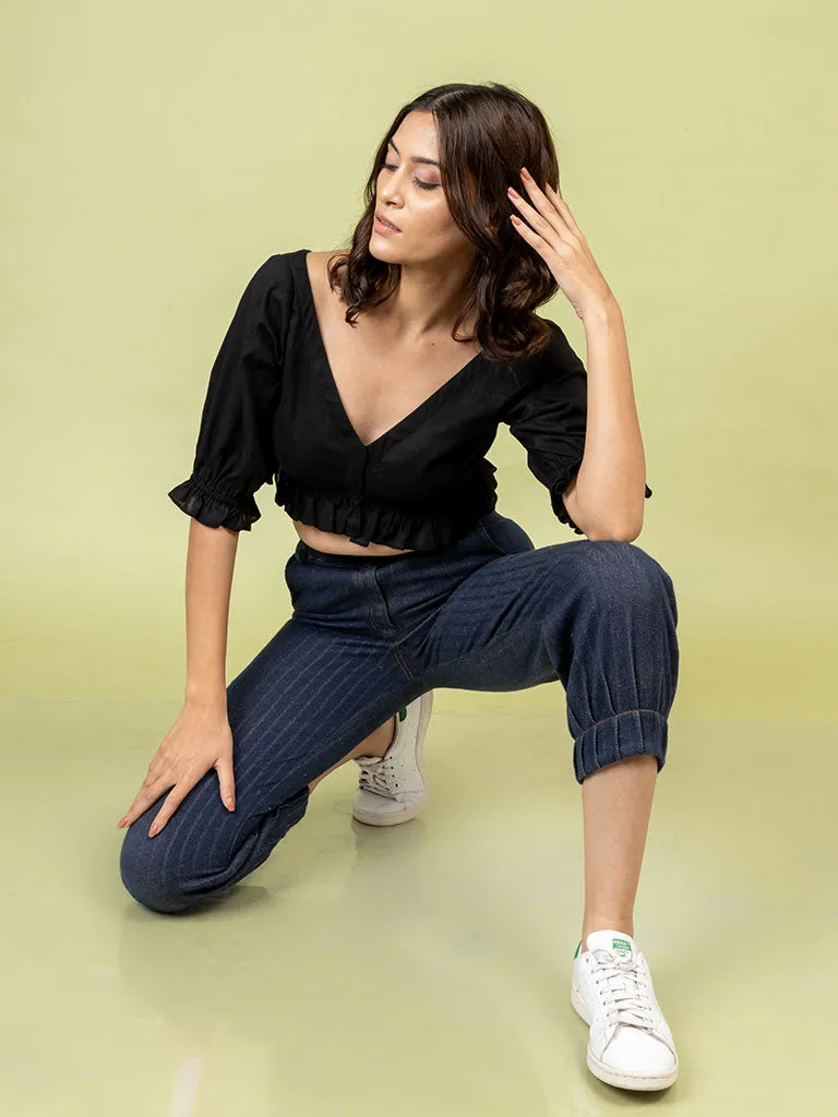 Betty Black Top