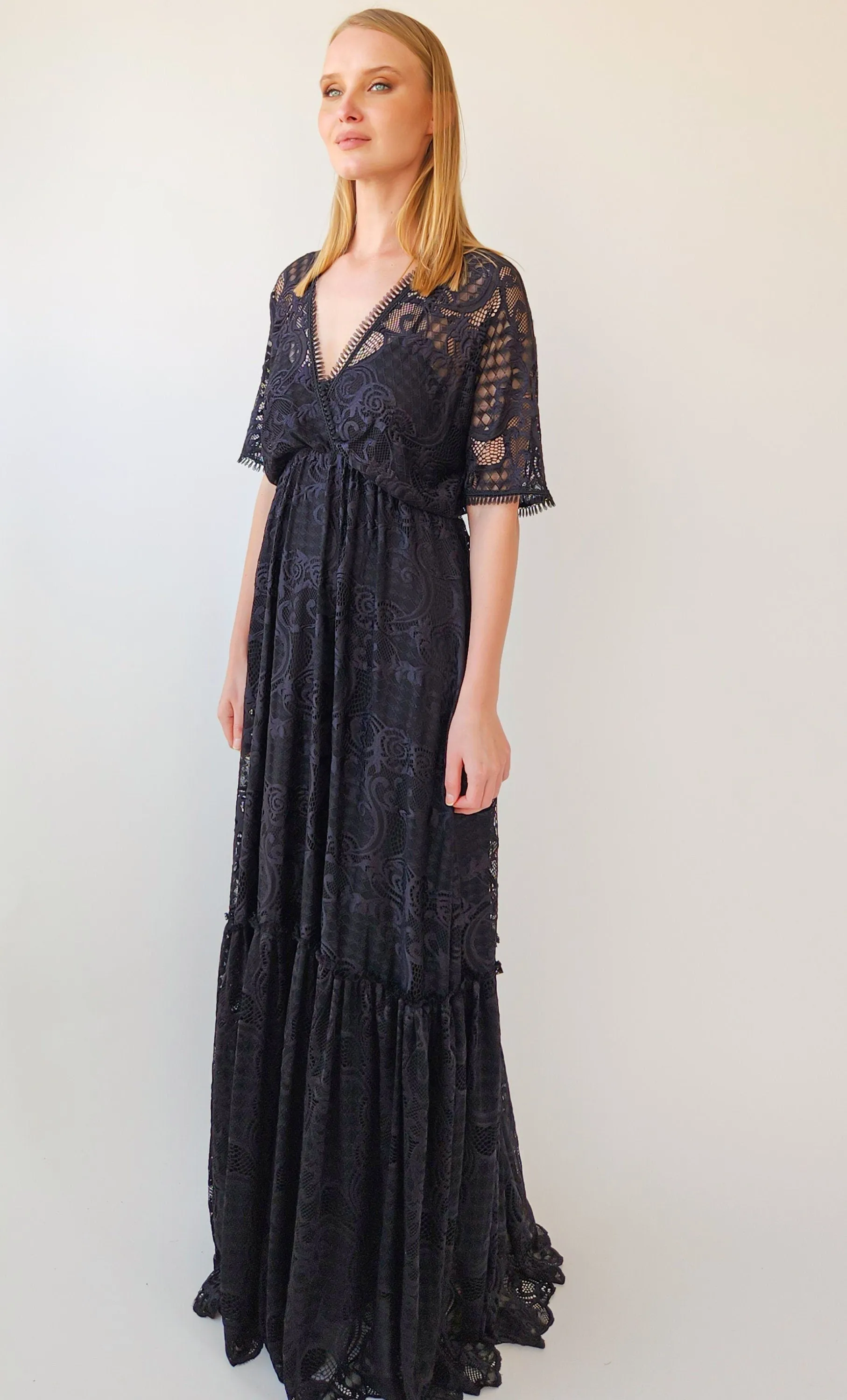 Black Lace Dress #1241