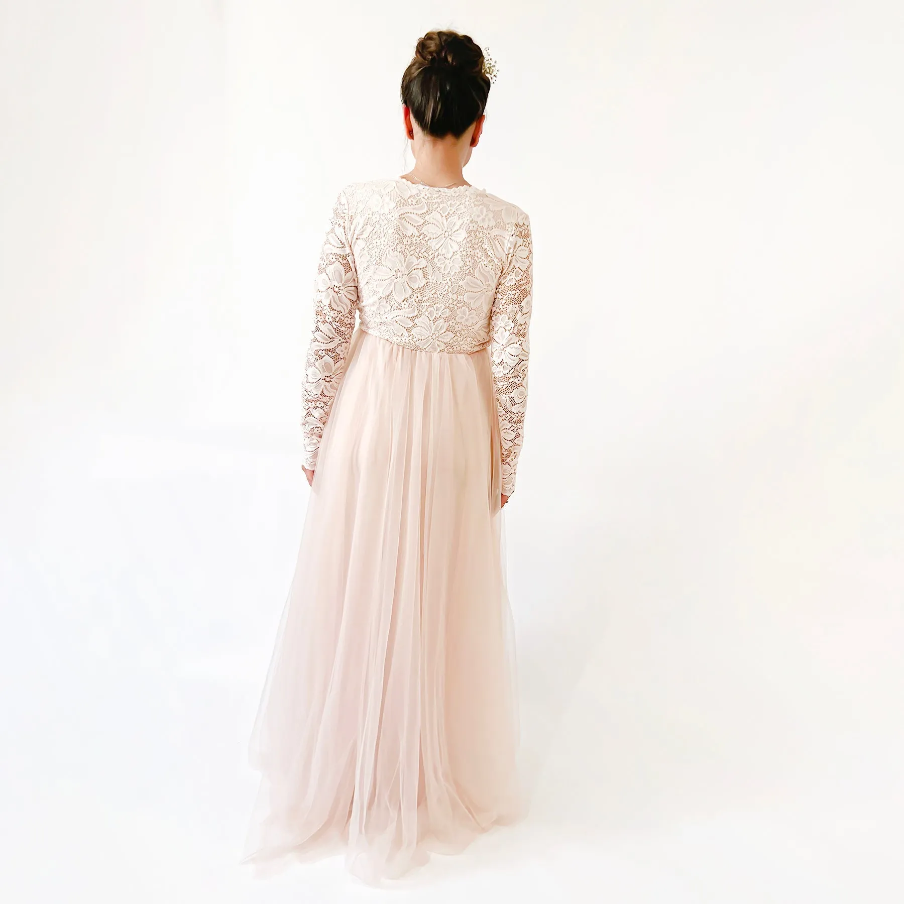 Blush Pregnancy dress #7011