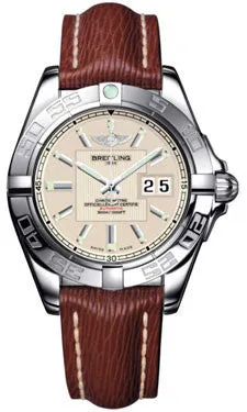 Breitling - Galactic 41 Stainless Steel - Sahara Strap
