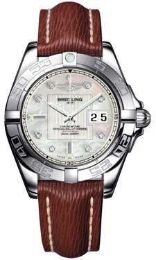Breitling - Galactic 41 Stainless Steel - Sahara Strap