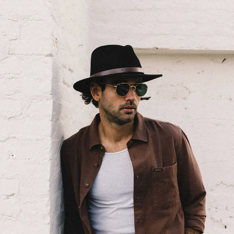 BRIXTON   MESSER FEDORA