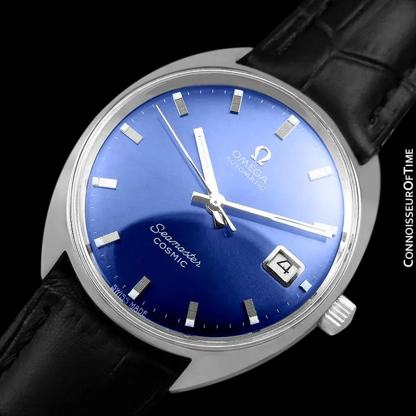 c. 1969 Omega Seamaster Cosmic Vintage Mens Cal. 565 Automatic Watch - Stainless Steel