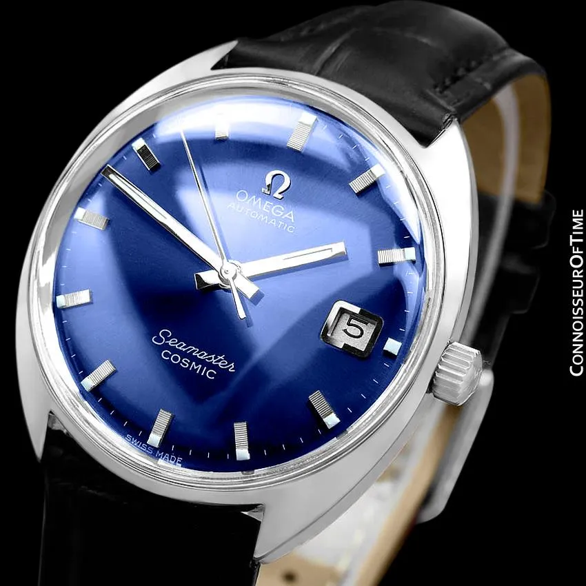 c. 1969 Omega Seamaster Cosmic Vintage Mens Cal. 565 Automatic Watch - Stainless Steel