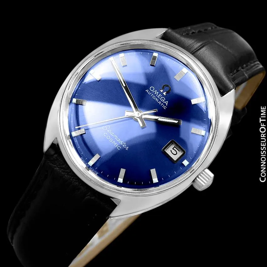 c. 1969 Omega Seamaster Cosmic Vintage Mens Cal. 565 Automatic Watch - Stainless Steel