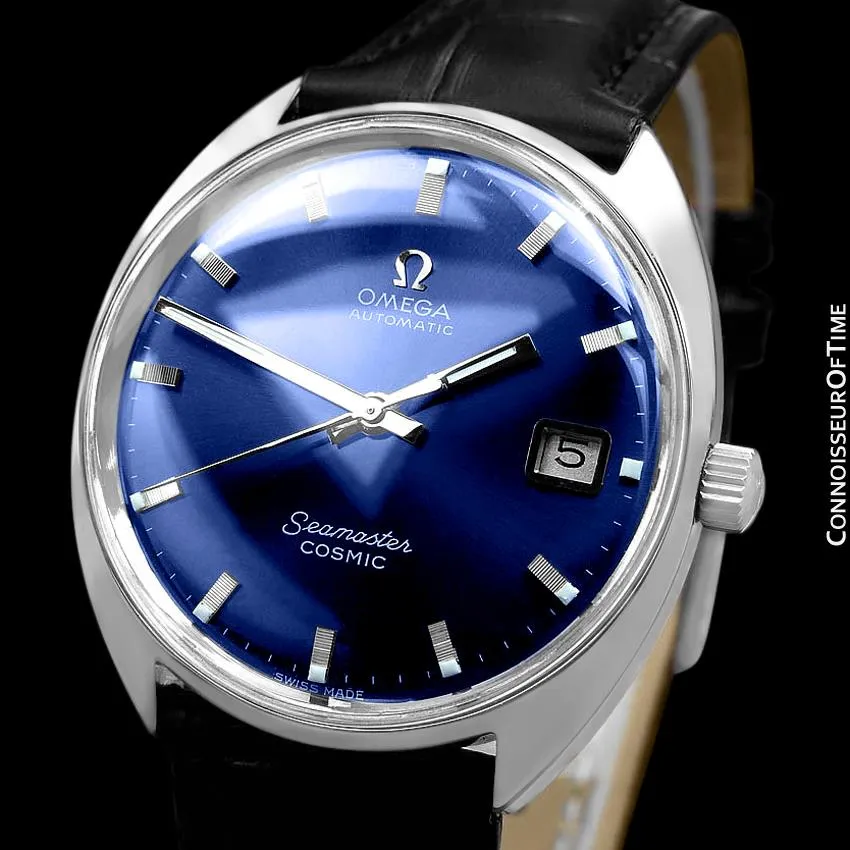 c. 1969 Omega Seamaster Cosmic Vintage Mens Cal. 565 Automatic Watch - Stainless Steel
