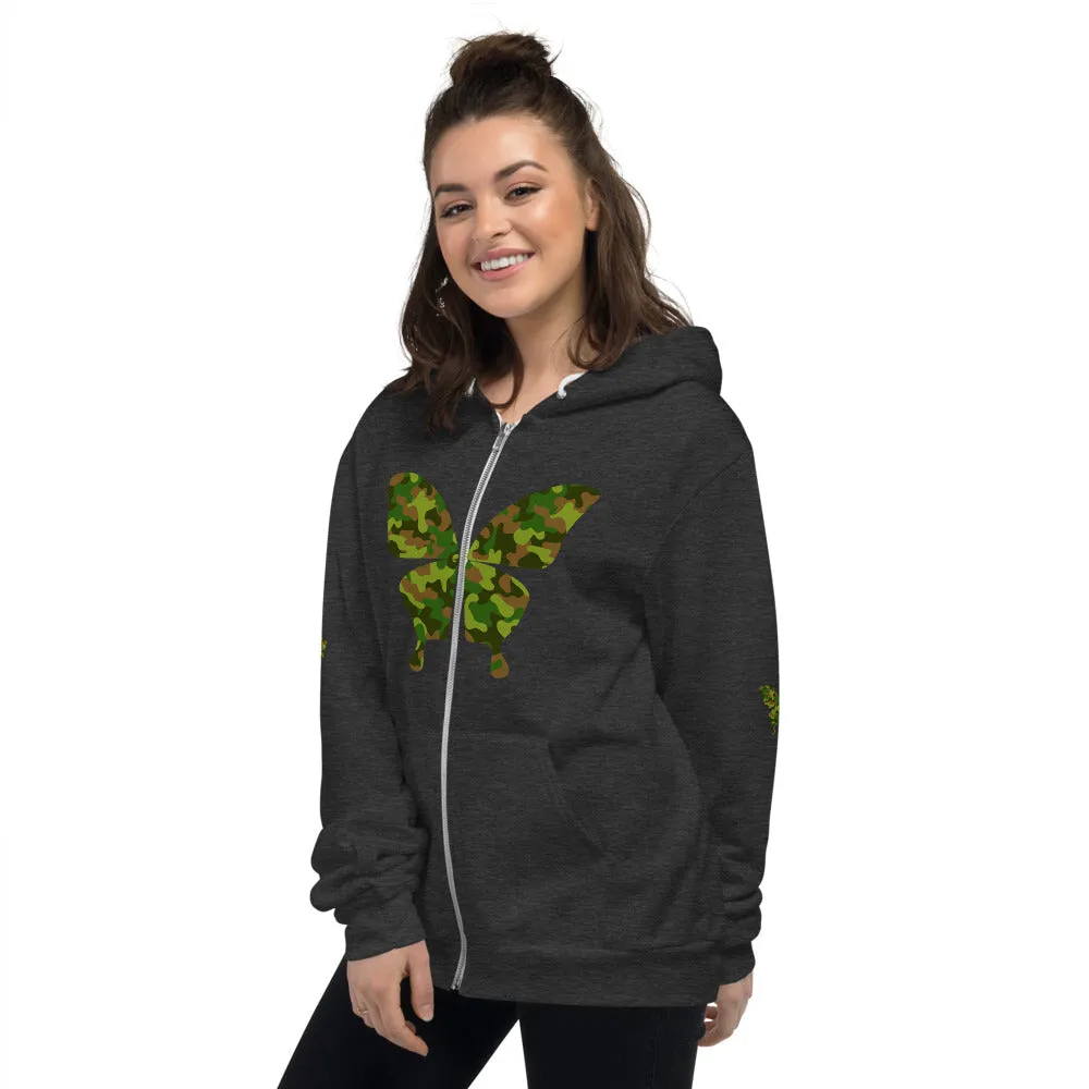 Camo Butterfly hoodie