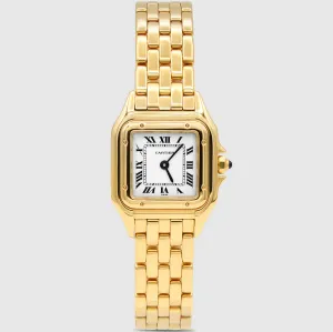 Cartier Panthere Watch - 18k Yellow Gold - Small Women's Model