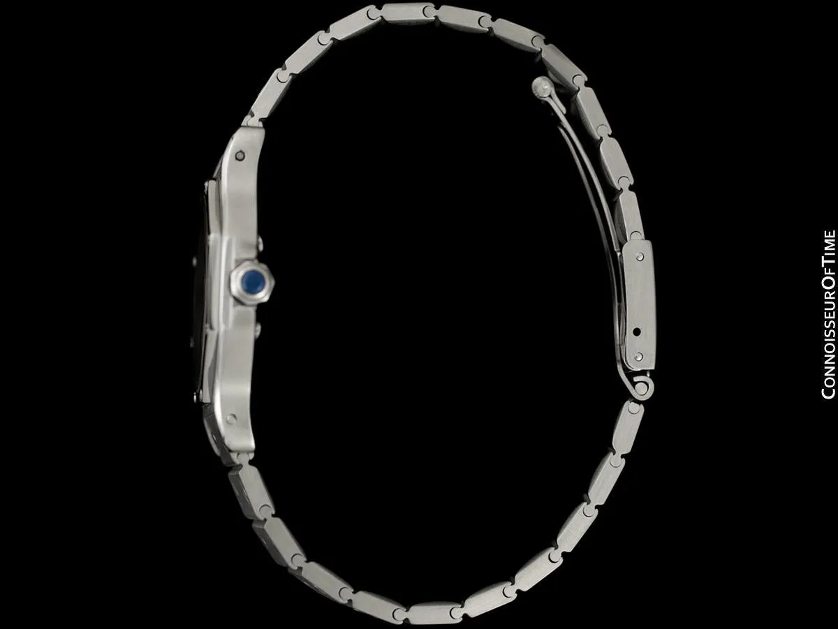 Cartier Santos Octagon Mens Unisex Watch, Automatic - Stainless Steel