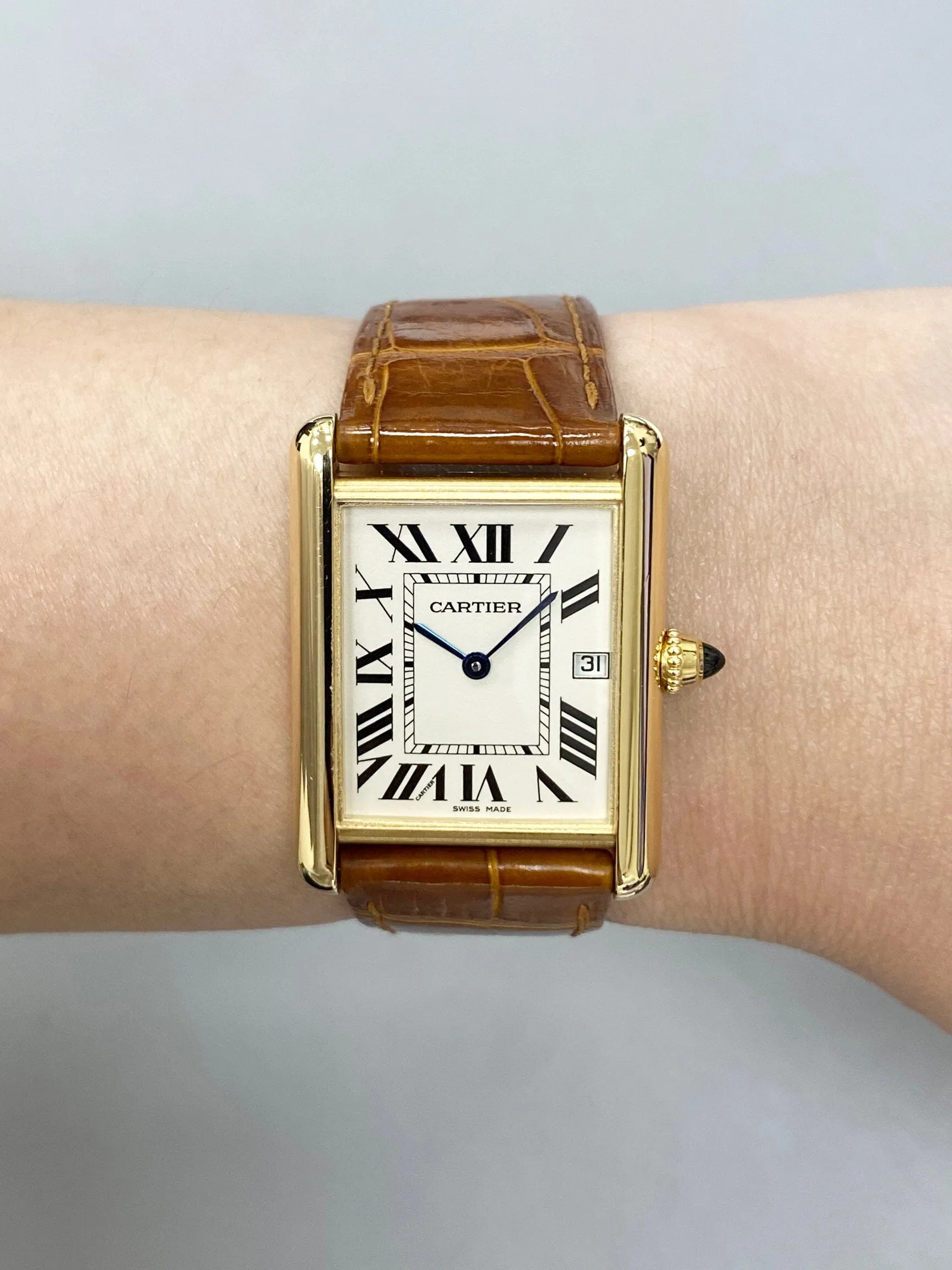 Cartier Tank Louis W1529756 Mens Watch