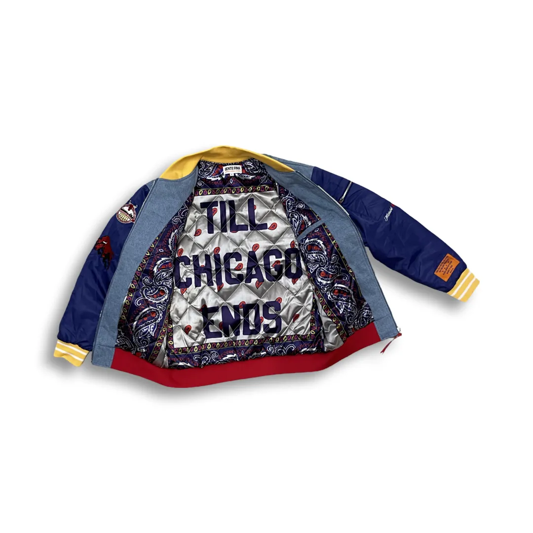 CHICAGO BULLS COLLAB BOMBER 2024