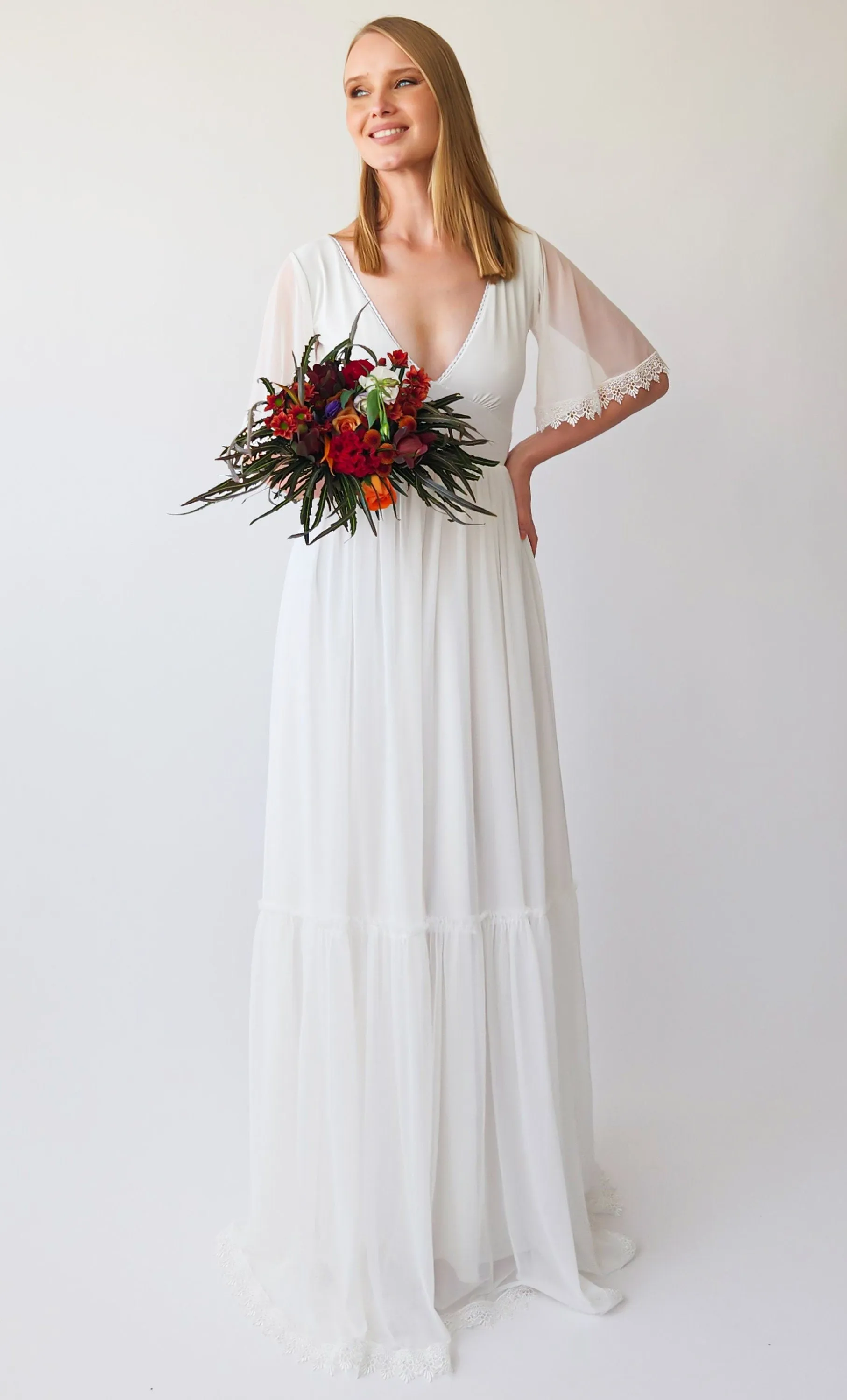 Chiffon dress #1399