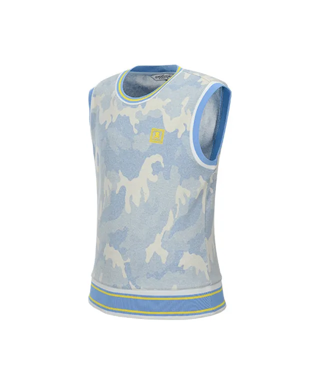CHUCUCHU Men's Candy Duck Vest - Sky Blue