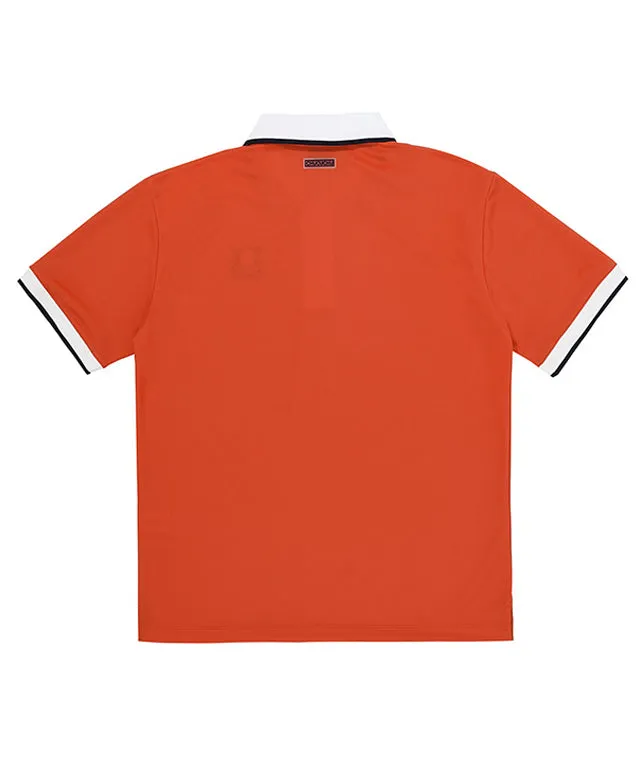 CHUCUCHU Men's Line Cool T-shirt - Red