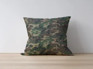 Classic Camo Throw Pillow