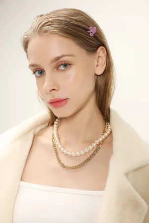 Classic Faux Pearl Necklace