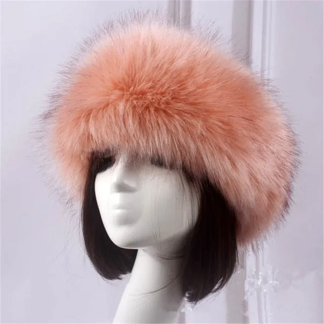 Classic Hollywood Faux Fur Headband (Original)
