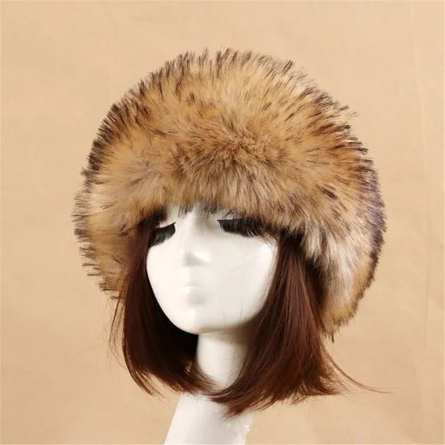 Classic Hollywood Faux Fur Headband (Original)