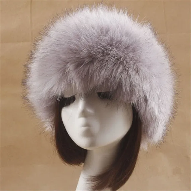 Classic Hollywood Faux Fur Headband (Original)