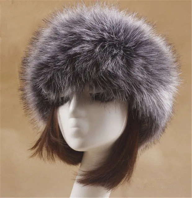 Classic Hollywood Faux Fur Headband (Original)