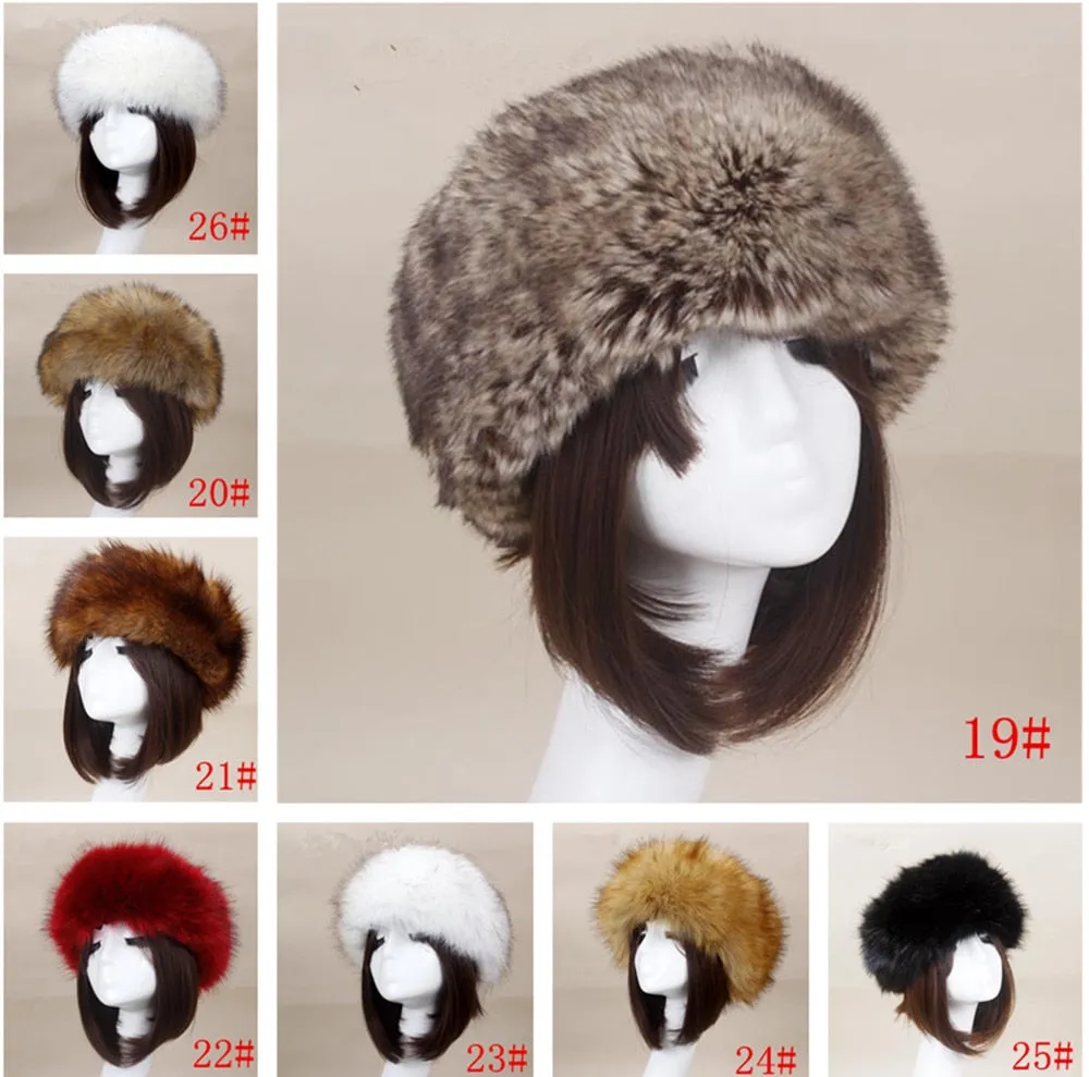 Classic Hollywood Faux Fur Headband (Original)