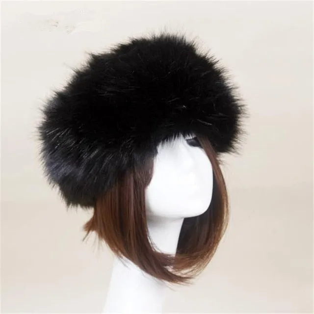 Classic Hollywood Faux Fur Headband (Original)
