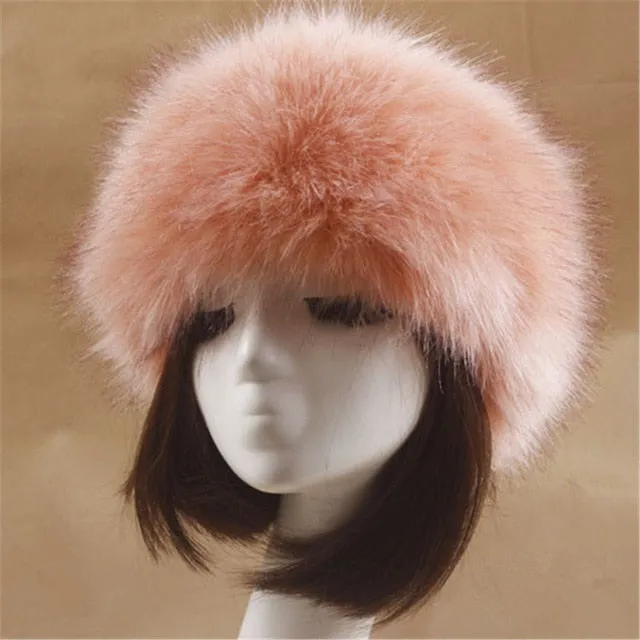 Classic Hollywood Faux Fur Headband (Original)