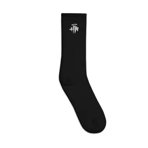 Classic Logo embroidered socks