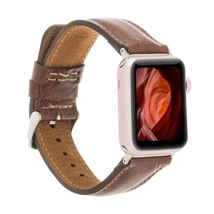 Classic Style Genuine Leather Apple Watch Band