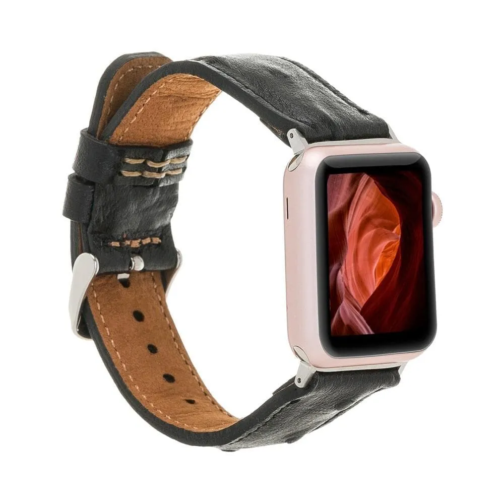 Classic Style Genuine Leather Apple Watch Band
