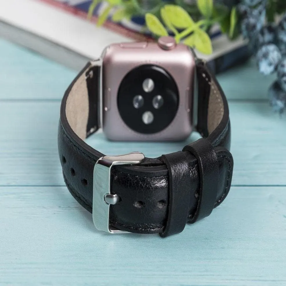 Classic Style Genuine Leather Apple Watch Band
