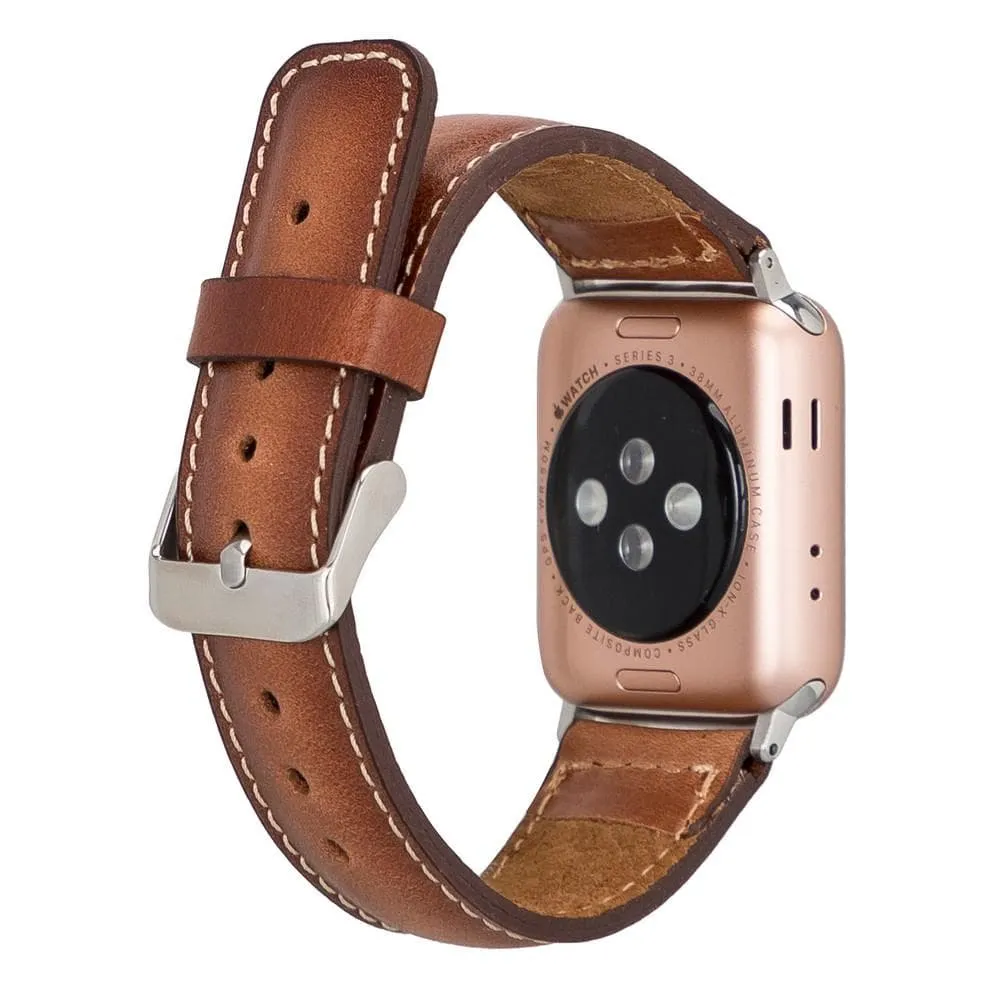 Classic Style Genuine Leather Apple Watch Band