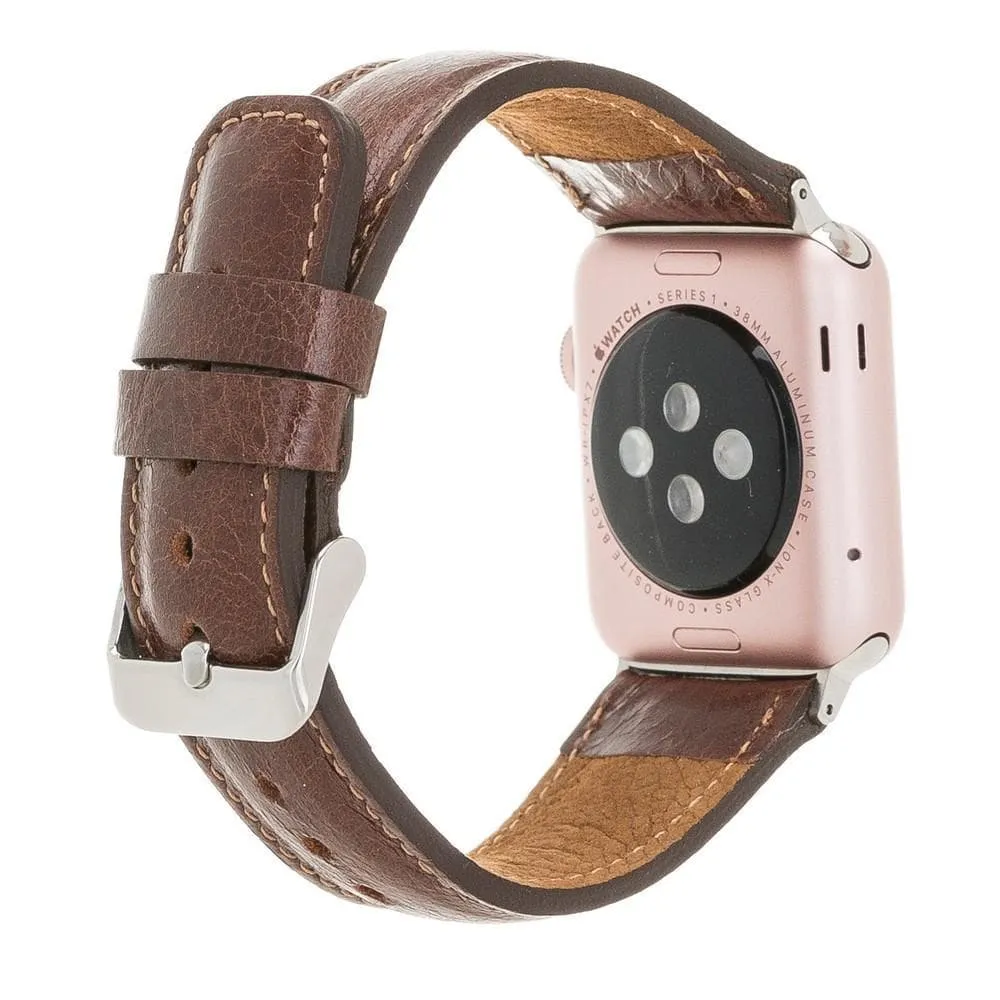 Classic Style Genuine Leather Apple Watch Band