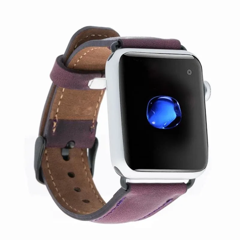Classic Style Genuine Leather Apple Watch Band