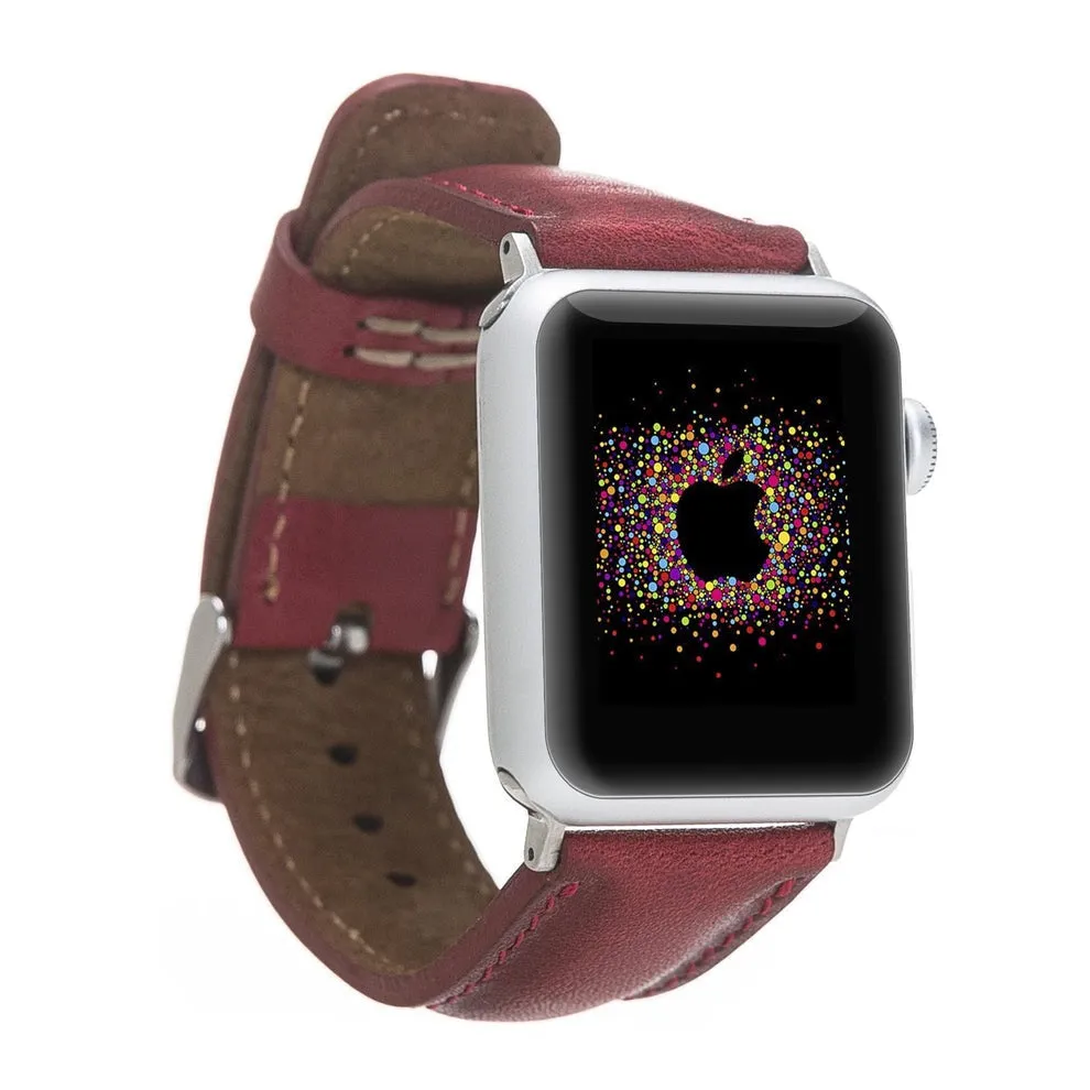 Classic Style Genuine Leather Apple Watch Band