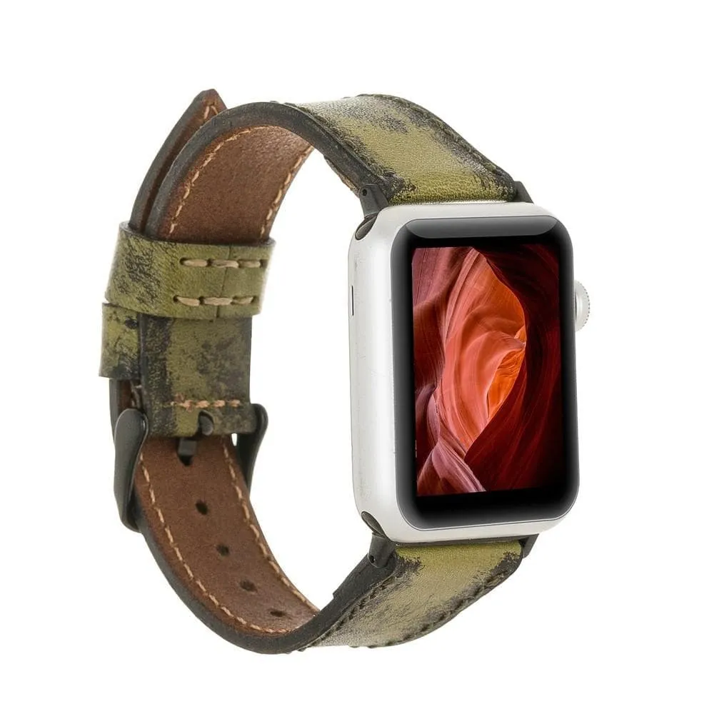 Classic Style Genuine Leather Apple Watch Band