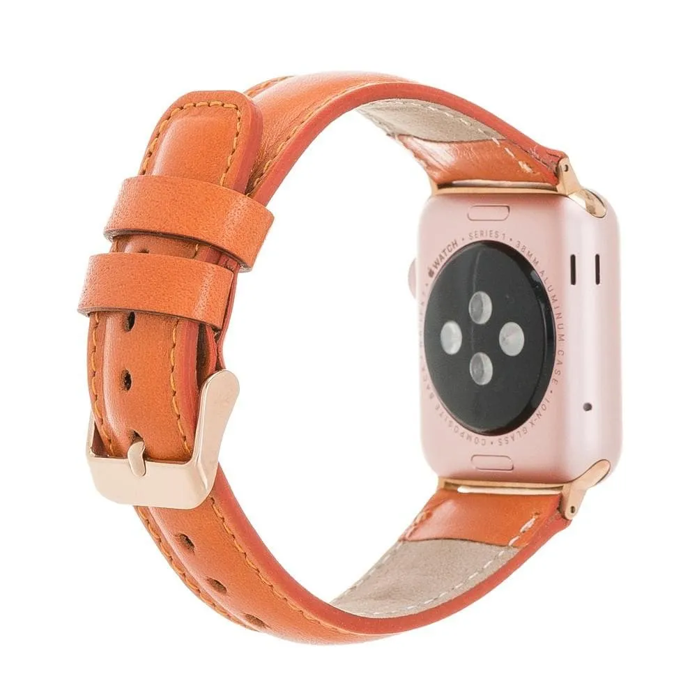 Classic Style Genuine Leather Apple Watch Band