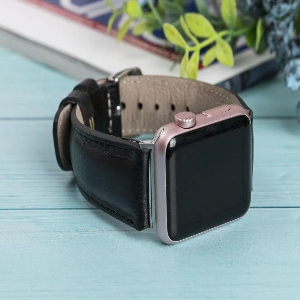 Classic Style Genuine Leather Apple Watch Band