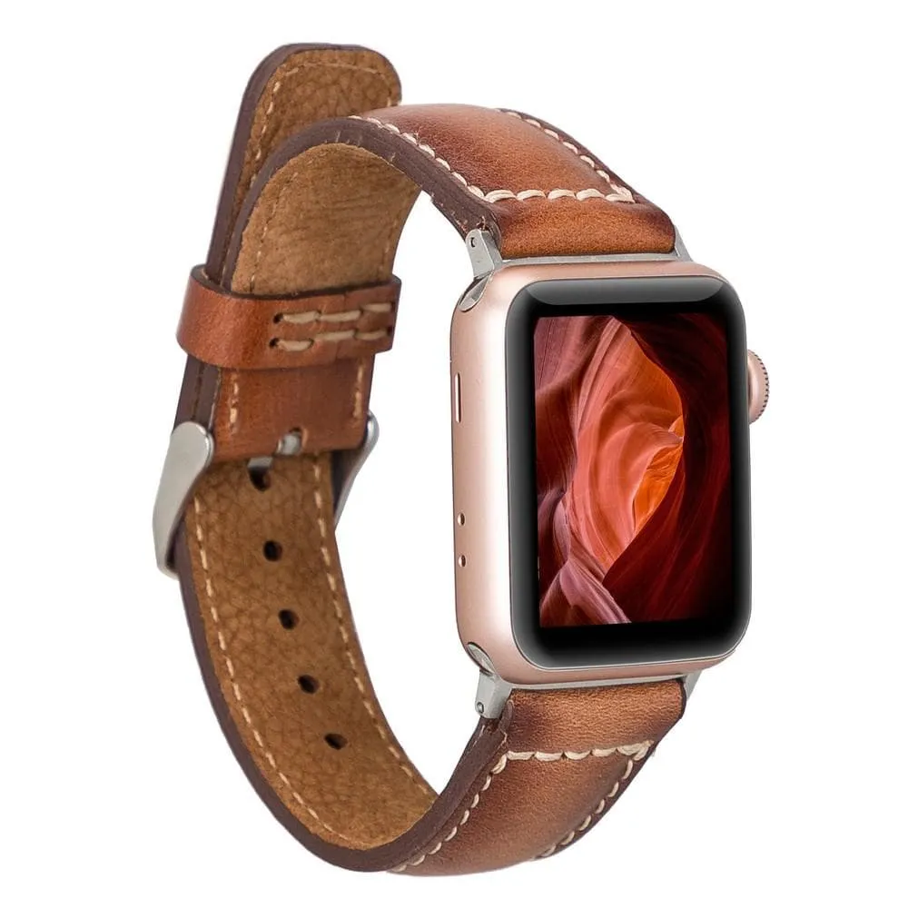 Classic Style Genuine Leather Apple Watch Band